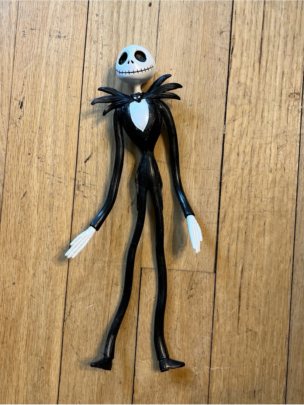 Vintage 90s New no packaging Jack Nightmare before Christmas 9” bendable figure